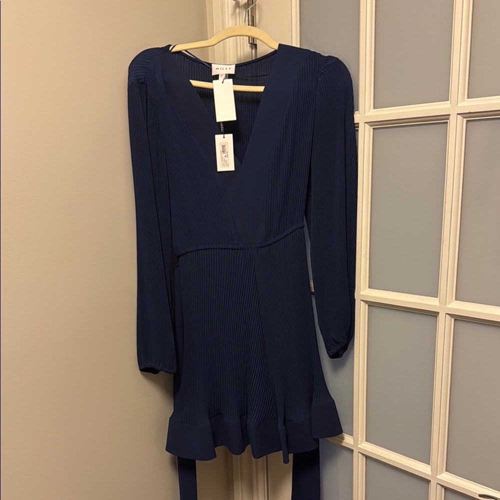 Milly Navy Blue Dress size 4 with tags